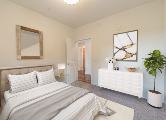 Dominium-Preserve at Peachtree Shoals-Virtually Staged Bedroom
