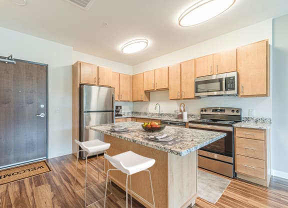 Dominium-Preserve at Peachtree Shoals-Virtually Staged Kitchen