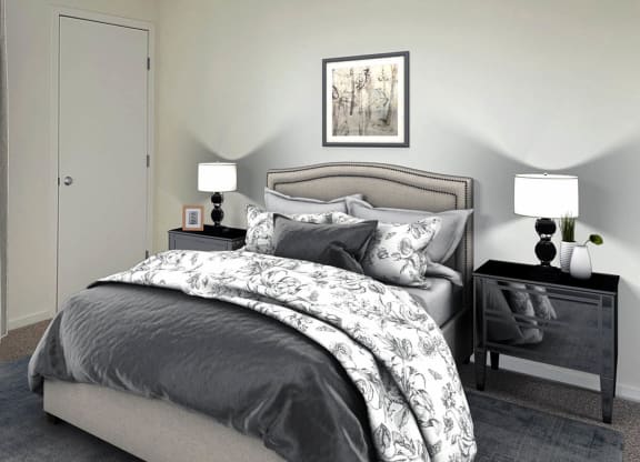 Bedroom at Preserve at Shady Oak Apartments, Minnetonka , MN 55343