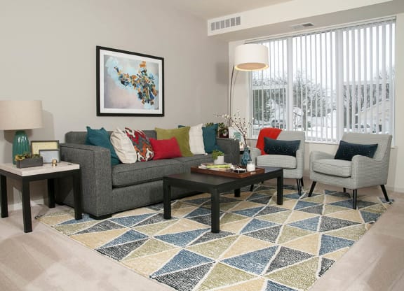 River North_Model Living Room