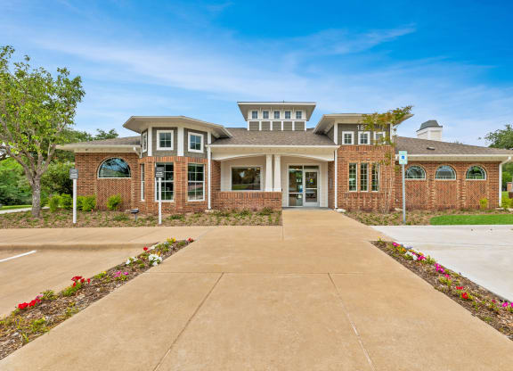 Dominium-SandyCreek-ExteriorClubhouse at Sandy Creek Apartments, Bryan, Texas