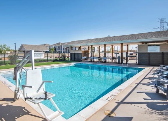 Invigorating Swimming Pool at Scharbauer Flats, Midland, TX