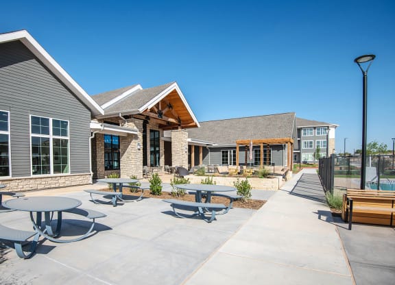 Courtyard Patio at Scharbauer Flats, Texas, 79705