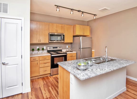 Island Kitchen at Scharbauer Flats, Texas, 79705