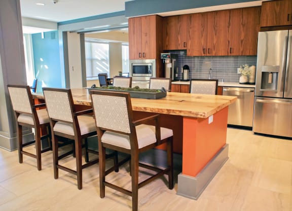Community Kitchen at The Legends of Spring Lake Park 55+ Living, Spring Lake Park, 55432