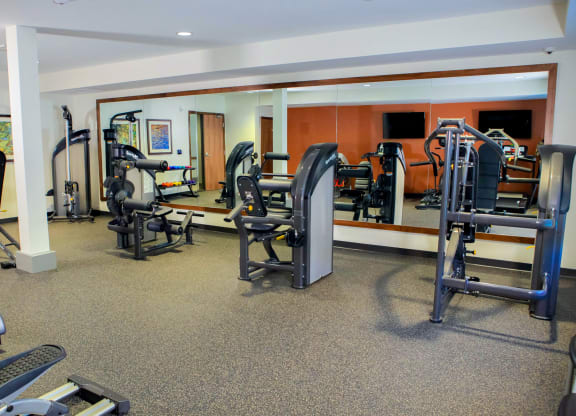 Fitness Center at The Legends of Spring Lake Park 55+ Living, Minnesota