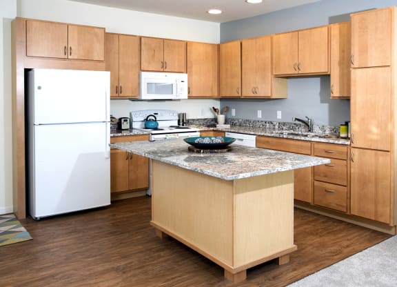 Kitchen at The Legends of Spring Lake Park 55+ Living, Spring Lake Park, MN 55432
