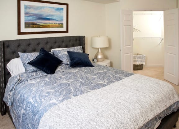 Bedroom at The Legends of Spring Lake Park 55+ Living, Spring Lake Park Minnesota