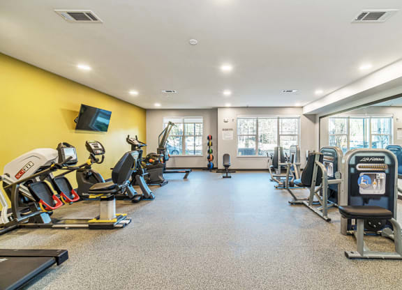 Fitness Center at Stonepointe 55+ Apartments, Georgia