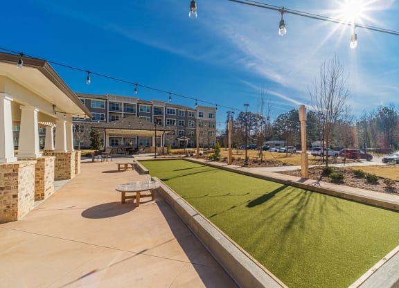 Bocce Ball Court at Stonepointe 55+ Apartments, Lithonia, GA