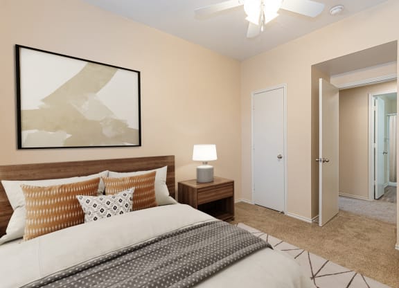 Dominium-The Springs-Bedroom at The Springs, Texas, 78620