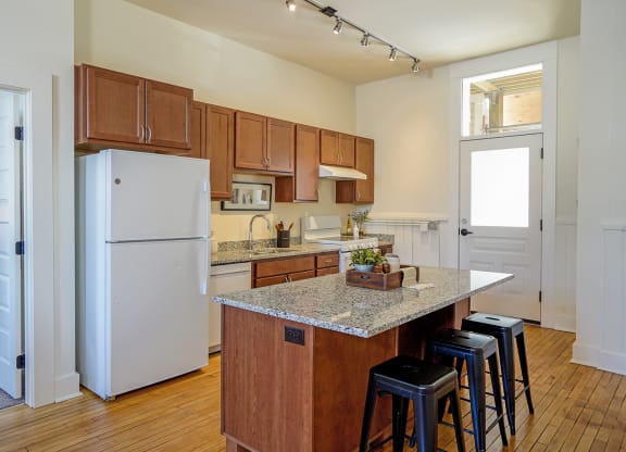 Gourmet Kitchen at Upper Post Flats, Minnesota, 55111