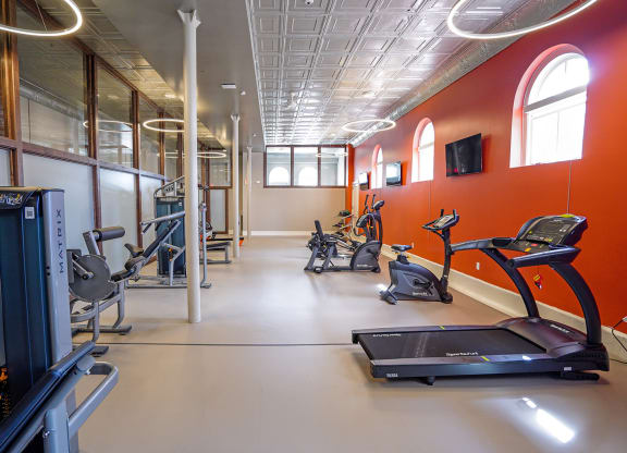 Modern Fitness Center at Upper Post Flats, Fort Snelling, 55111