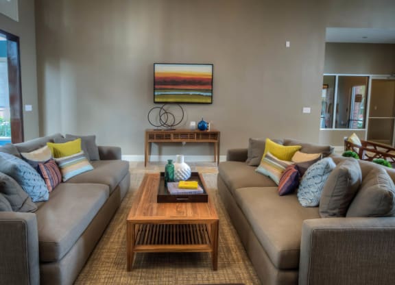 Community Room with couch at Canterbury Ridge, Canton, 77090