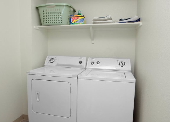 Washer and Dryer at Villa Springs, Houston, Texas, 77090