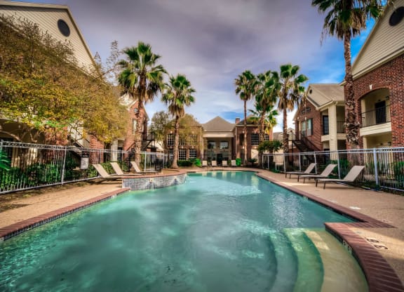 Swimming Pool at Villa Springs, Houston