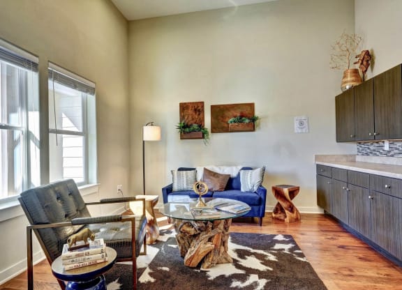 Sitting Area at Windy Ridge, Austin Texas
