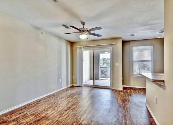 Unfurnished Living Area at Windy Ridge, Austin Texas
