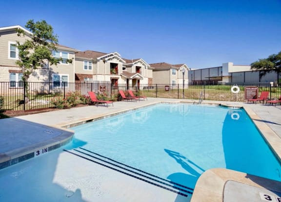 Sparkling Pool at Windy Ridge, Austin, TX