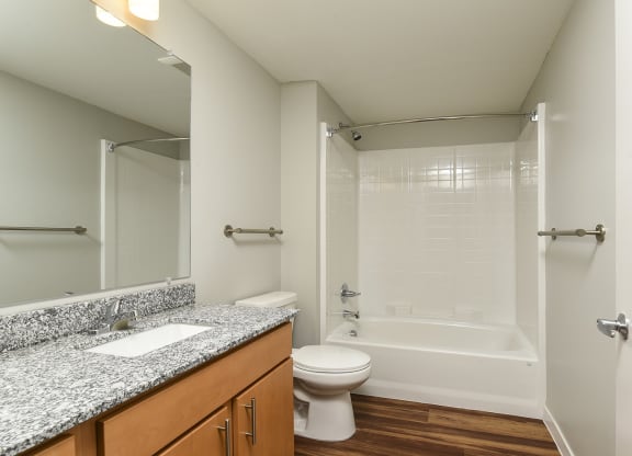 Bathroom area