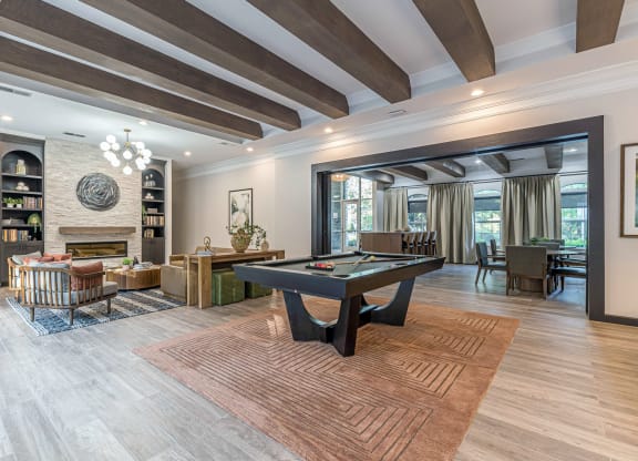 Billiards Table at Alexander at Stonecrest Apartments, Lithonia