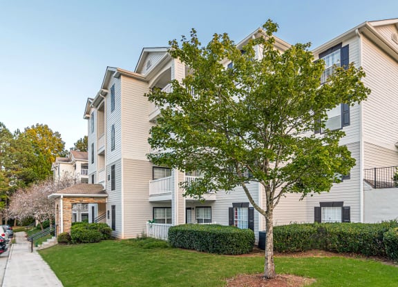 Building Exterior at Alexander at Stonecrest Apartments, Lithonia Georgia