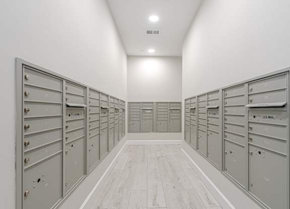 Mailroom at Briar Park 55+ Apartments, Atlanta, GA 30331