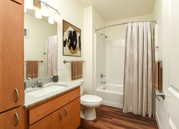 Large Bathroom at Casa Azure 55+ Apartments, Phoenix, 85035