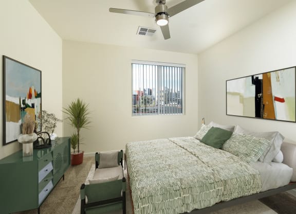 Gorgeous Bedroom at Casa Azure 55+ Apartments, Arizona, 85035