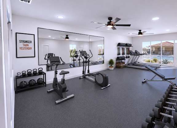 Dominium_Cholla Ranch_Fitness Center Rendering