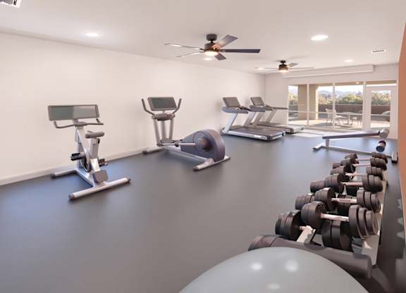Dominium_Cholla Ranch_Fitness Center Rendering