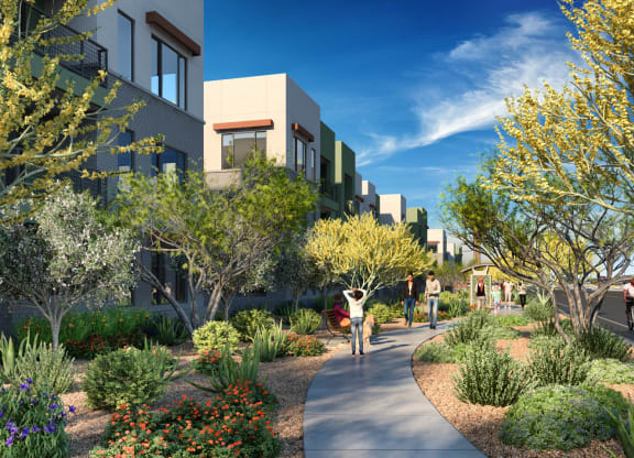 Exterior area at Estrella Springs at Canyon Trails Apartments, Goodyear , AZ