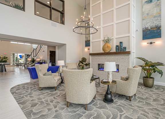 Community Room at Heron Ridge 62+ Apartments, Kissimmee, 34746