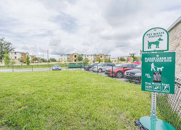 Dog Park at Heron Ridge 62+ Apartments, Kissimmee, 34746