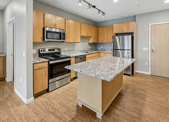 Kitchen at Landings of Lexington, Lexington, 55014