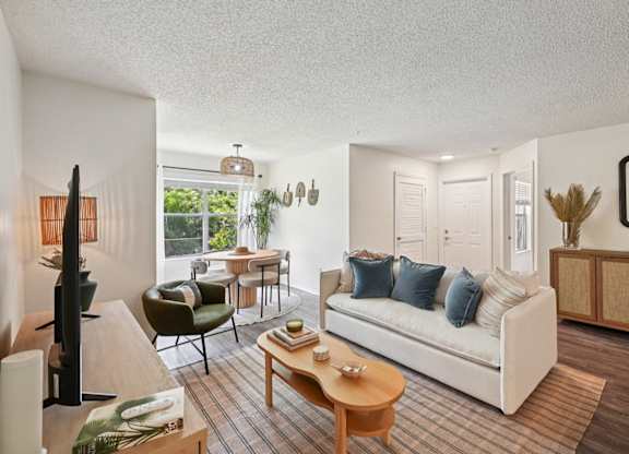 Living Room at The Lucille Apartments, Stuart Florida