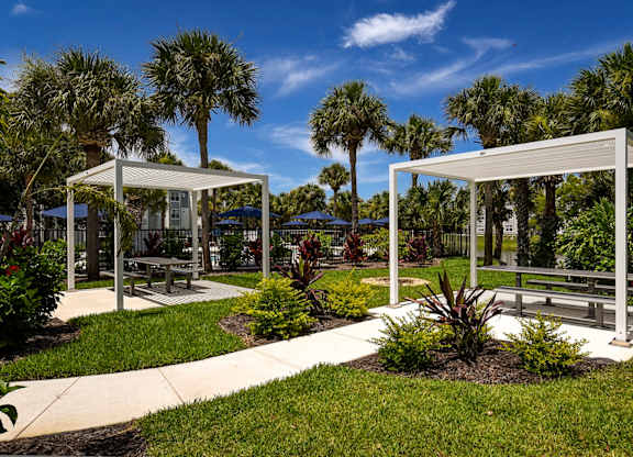 Green Space Walking Trail at The Lucille Apartments, Stuart, 34996