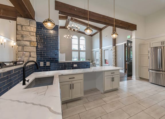 Clubhouse Kitchen at Mission at Baytown, Baytown, 77521