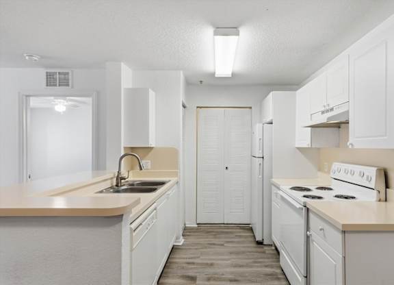 White Kitchen at Orchard Grove Apartments, Vero Beach, FL