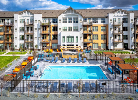 Outdoor Area at Orville Commons, Woodbury, 55129