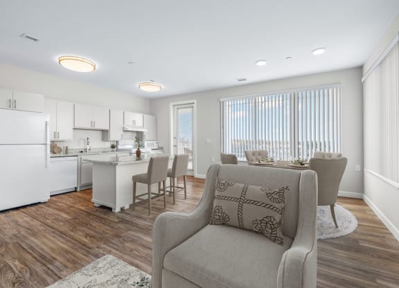 Dining Area at Osprey Park 62+ Apartments, Kissimmee, 34758