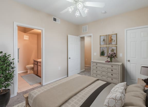 Bedroom at Rosemont at Mayfield Villas, Texas