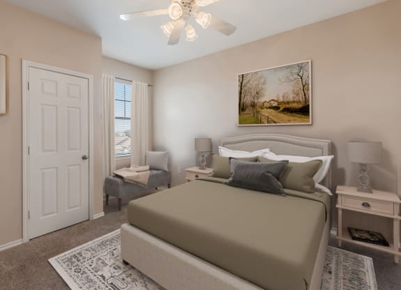 Bedroom at Rosemont at Mayfield Villas, Texas