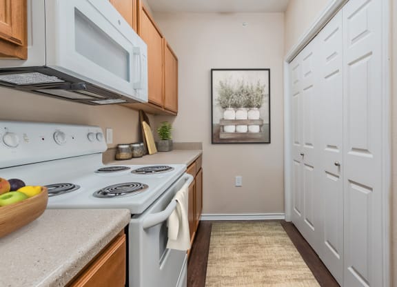 Kitchen at Rosemont at Mayfield Villas, Arlington, TX