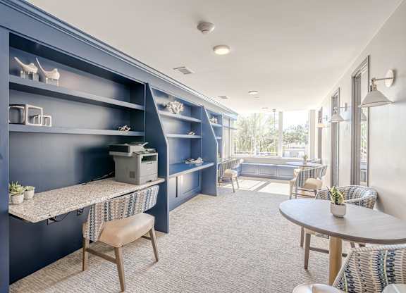 Library at Sandpiper Glen 62+ Apartments, Florida