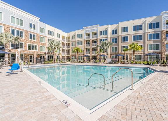 Pool at Sandpiper Glen 62+ Apartments, Orlando, FL