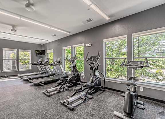 Gym at The Cesera 55+ Apartments, Garland, 75040