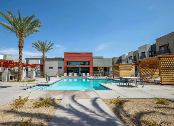Outdoor Swimming Poolat Vista Ridge Apartments, Phoenix, AZ
