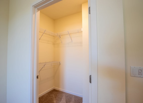 Walk-In Closetat Vista Ridge Apartments, Phoenix Arizona