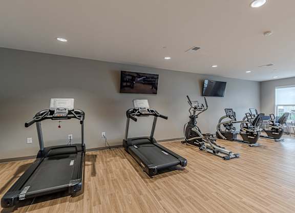 Cardio Machines at Willow Place 55+ Apartments, Georgia, 30253